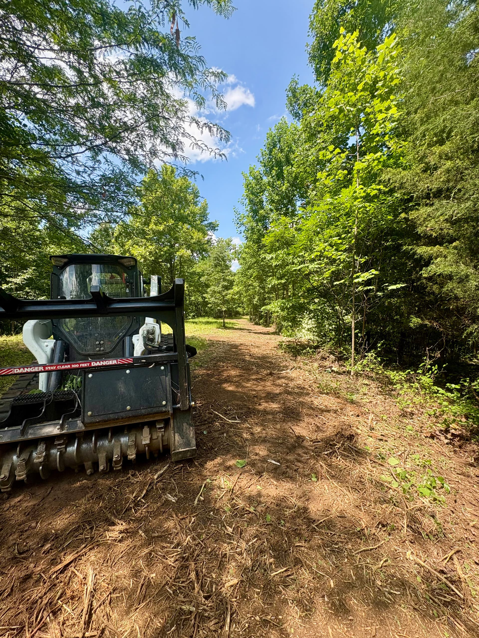 Gallery photos for Hunting Property Trail Clearing and Field Edge Maintenance: Image #1