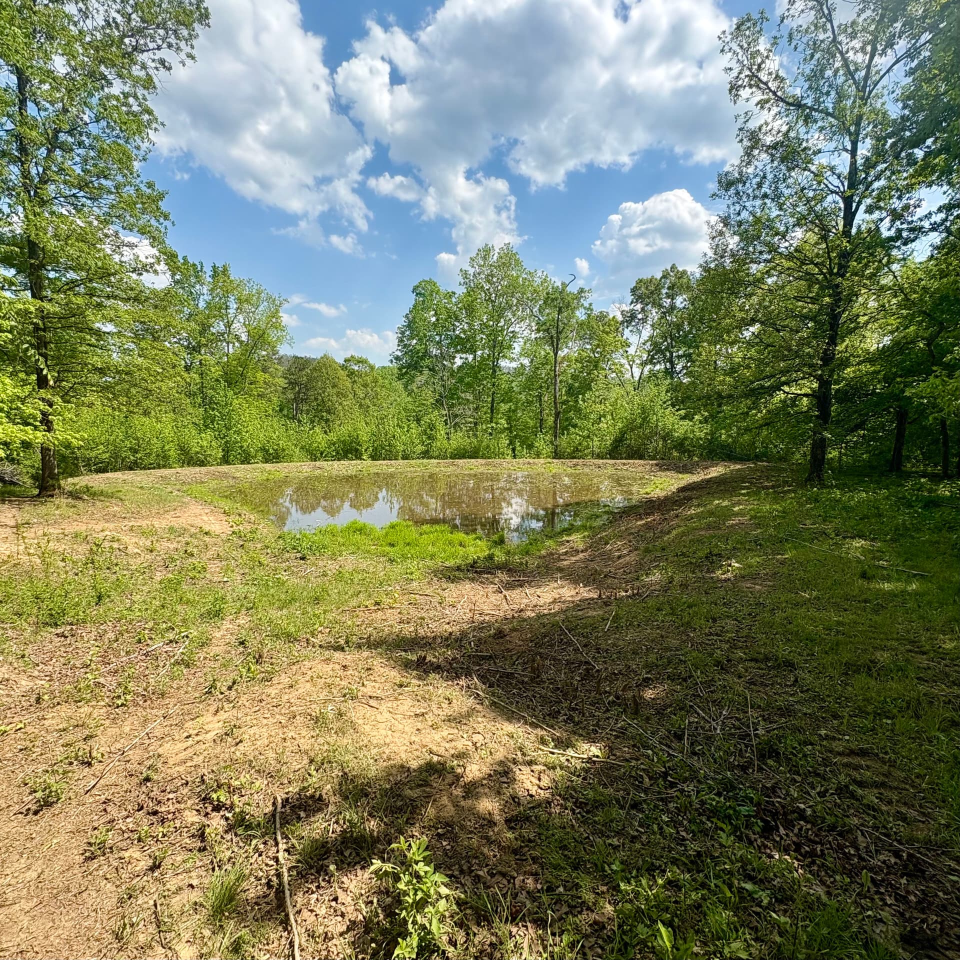 Farm Land Clearing for Pond Banks Fields and Fence Rows image