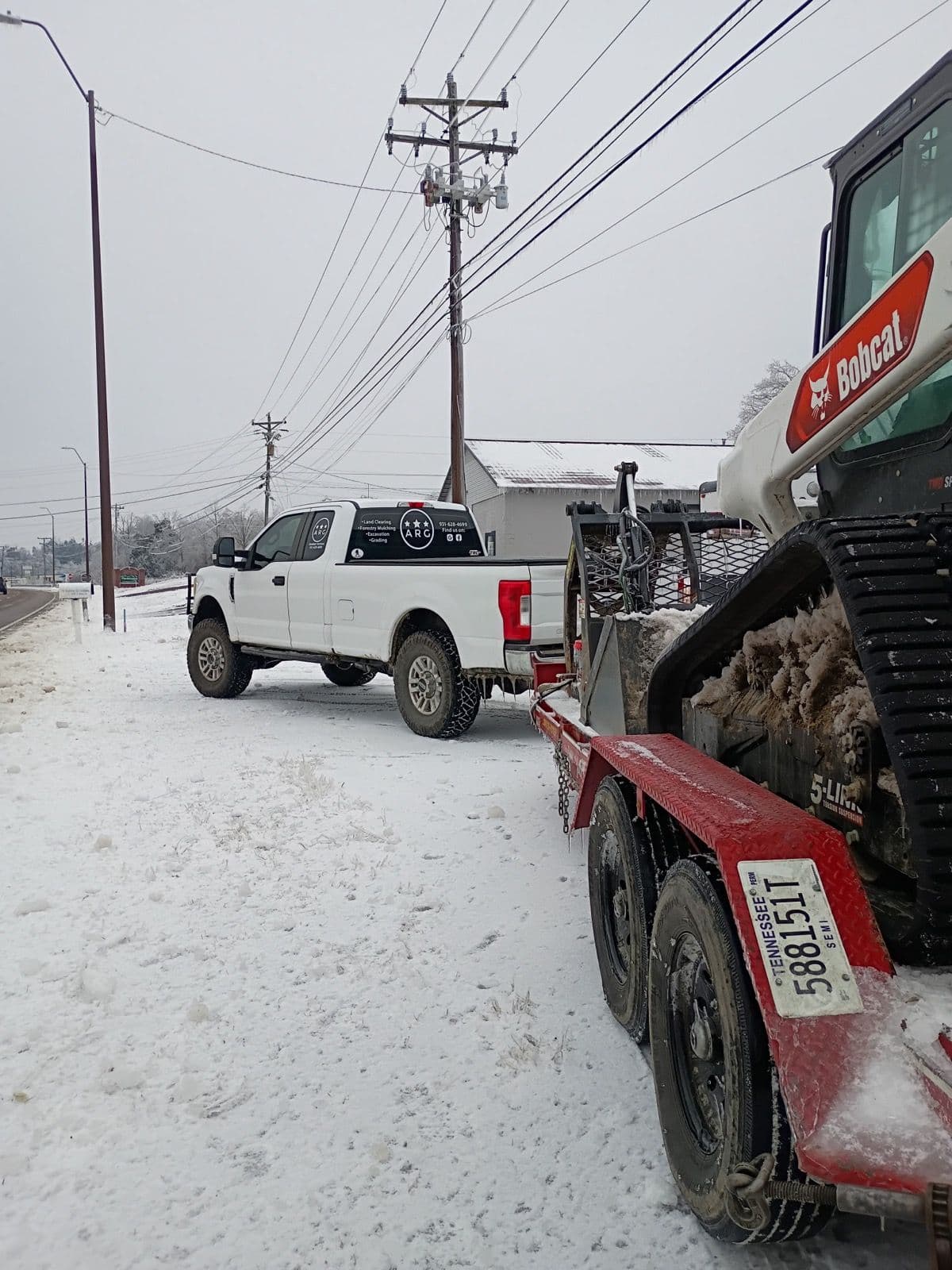 Project Snow Response Team in Action in Hohenwald, TN image